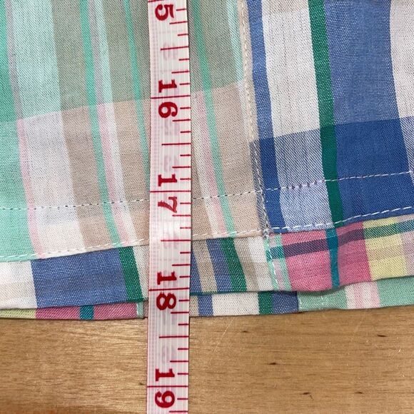 Cape Madras Cotton Plaid Patchwork Skort Preppy Golf NWT Size 2 - Picture 8 of 8